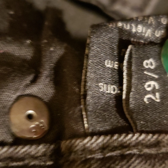 Calvin Klein black denim boot cut jeans - Picture 5 of 9